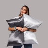 graphite  | queen-sized dream silk pillowcase