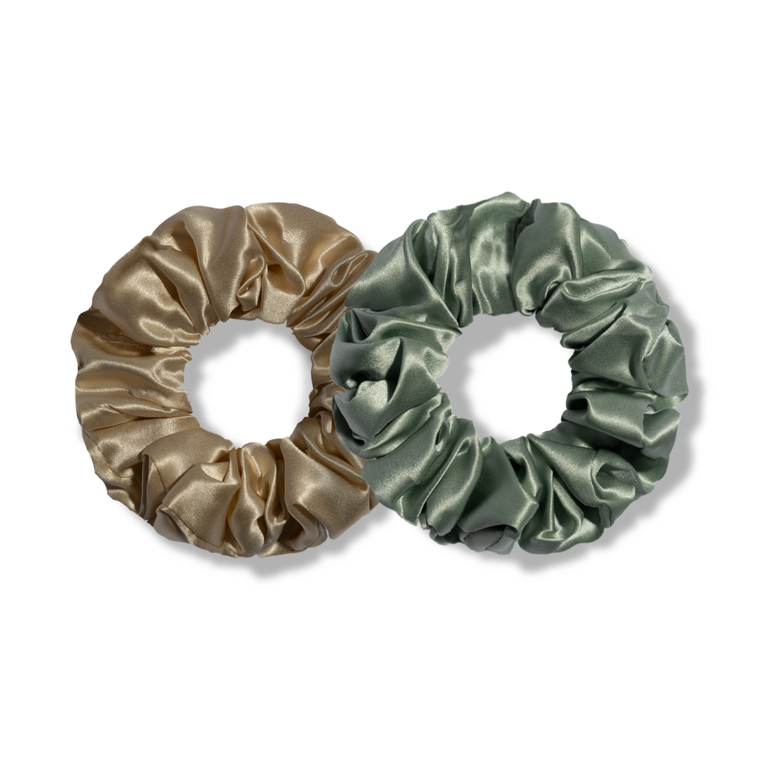 Classic Silk Scrunchies | Mix & Match x2