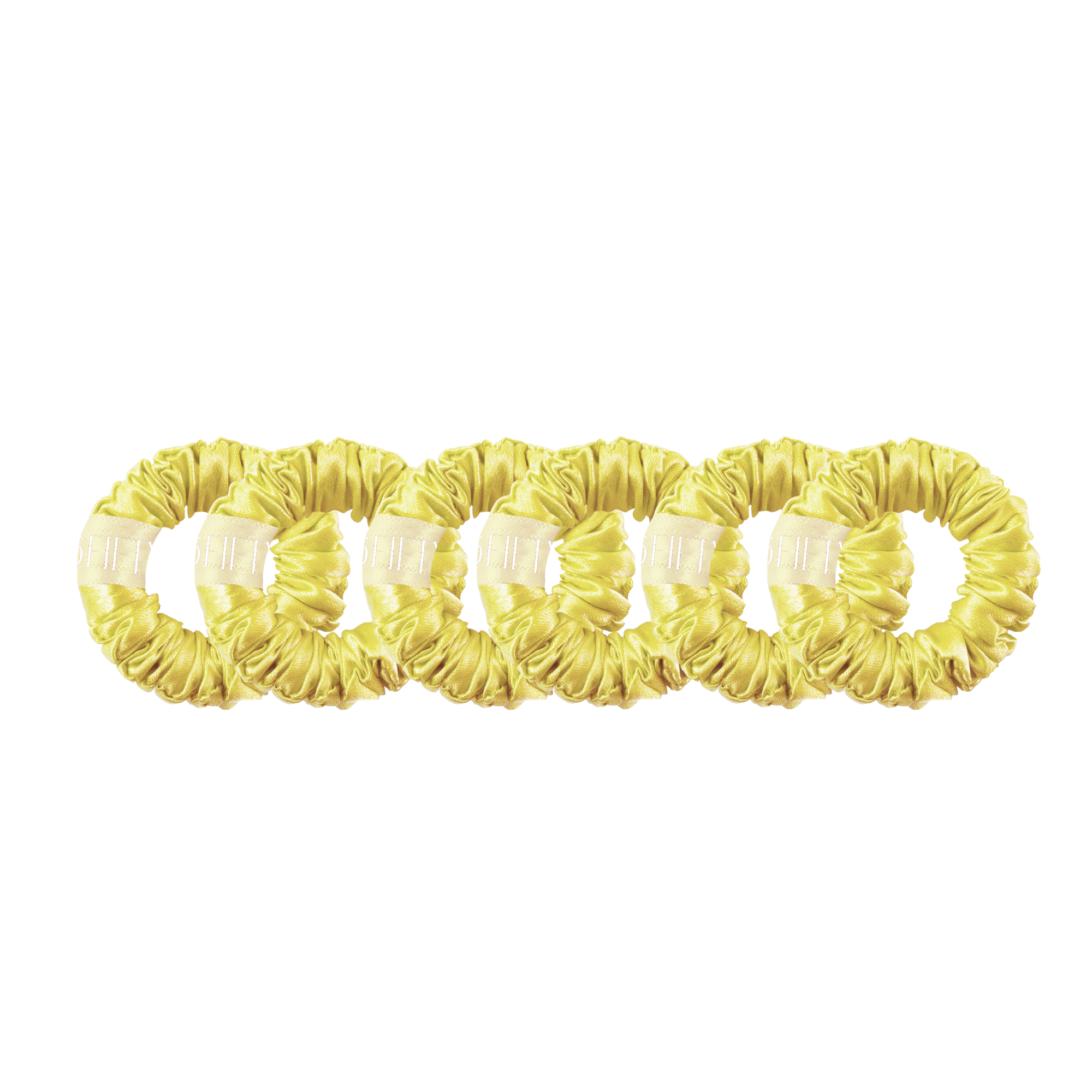 butter yellow | mini dream silk scrunchies