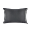 graphite  | queen-sized dream silk pillowcase