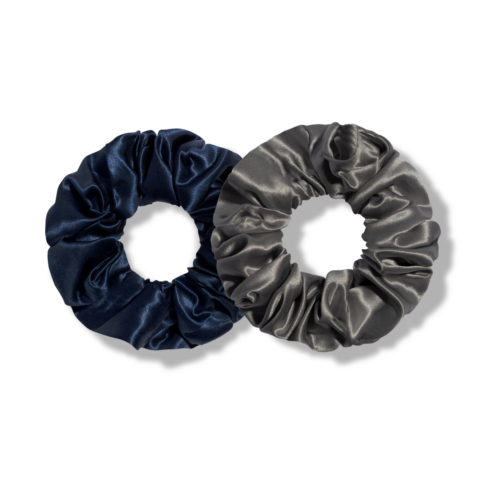 skyfall&graphite | dream silk scrunchies