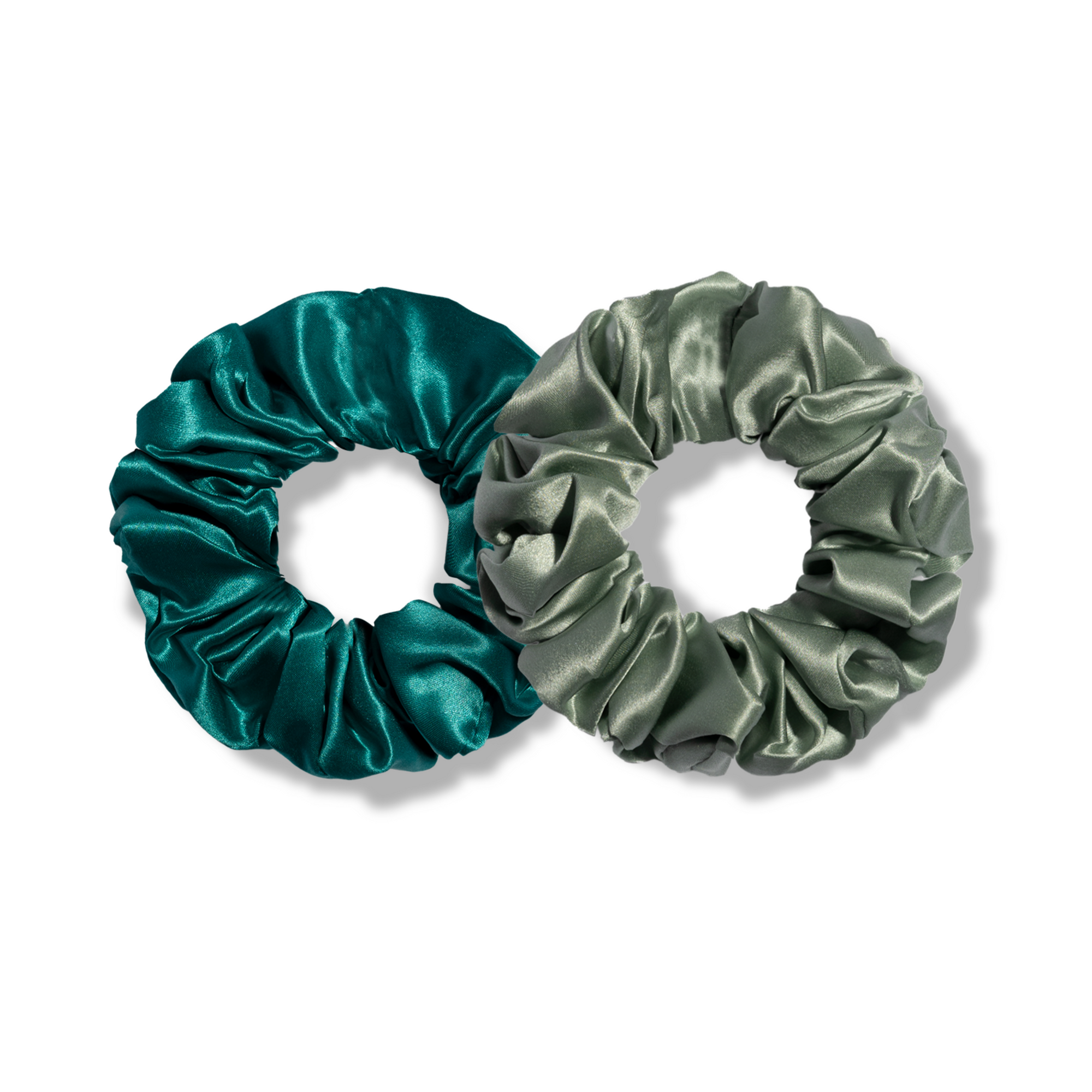 viridian&earth| dream silk scrunchies