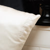 snowy  | queen-sized dream silk pillowcase