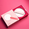 led hand held makeup mirror