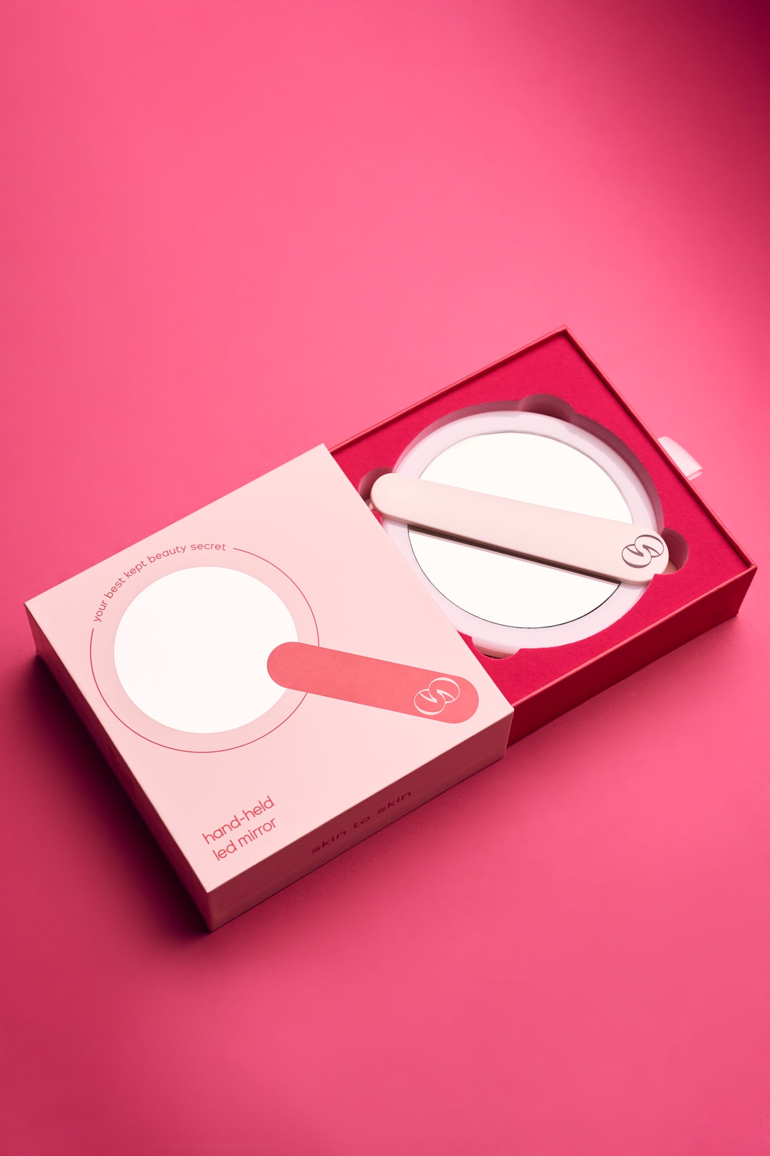 LED Hand Held Makeup Mirror
