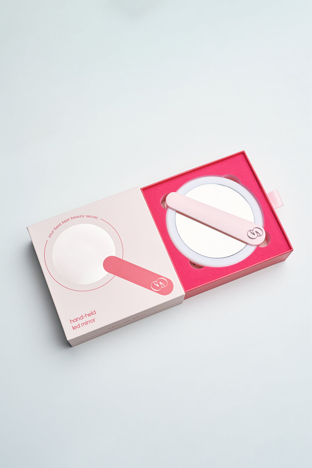 LED Hand Held Makeup Mirror