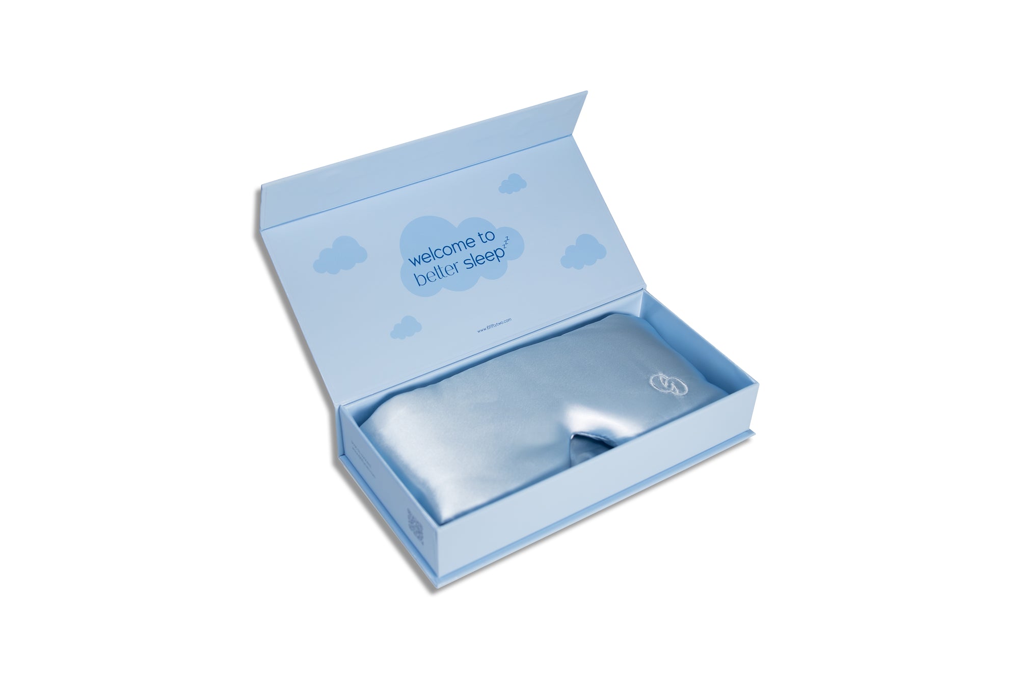 bluebird | oversized silk sleeping mask