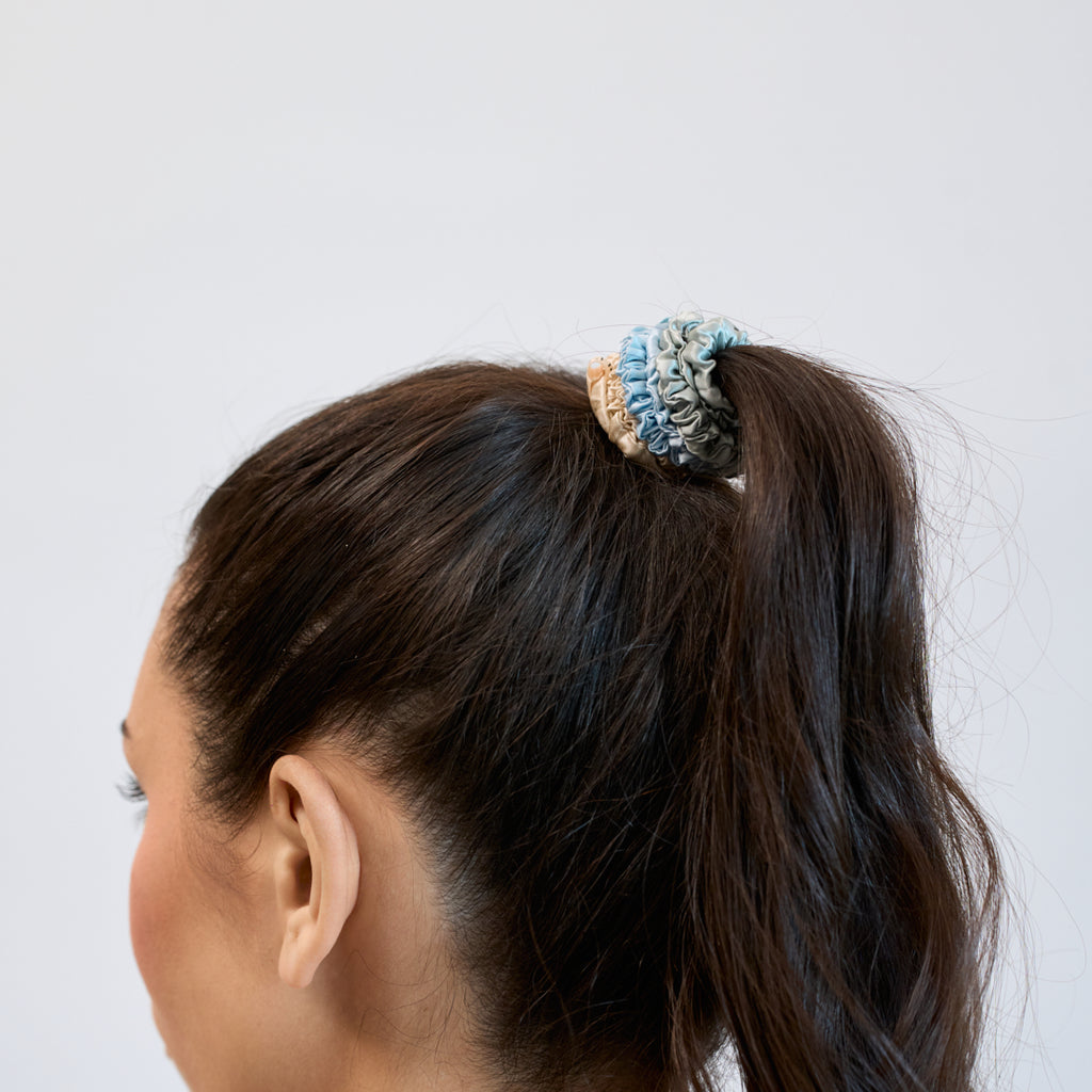Slim Silk Scrunchies | Mix & Match x5