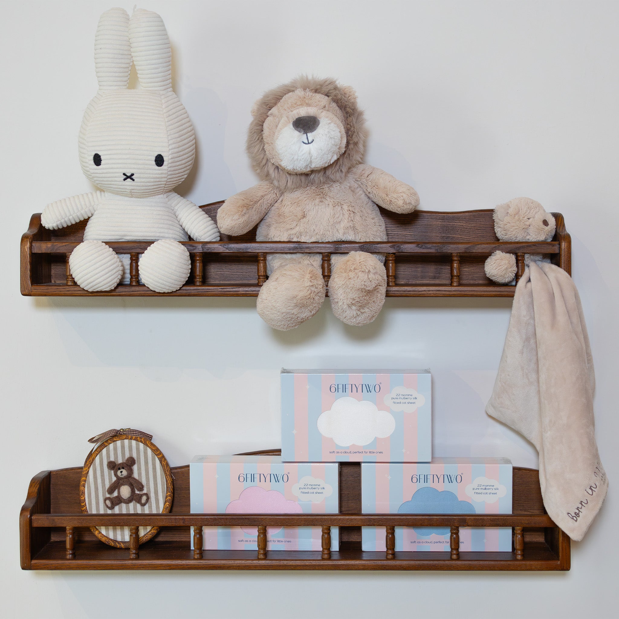 silk fitted baby cot sheets