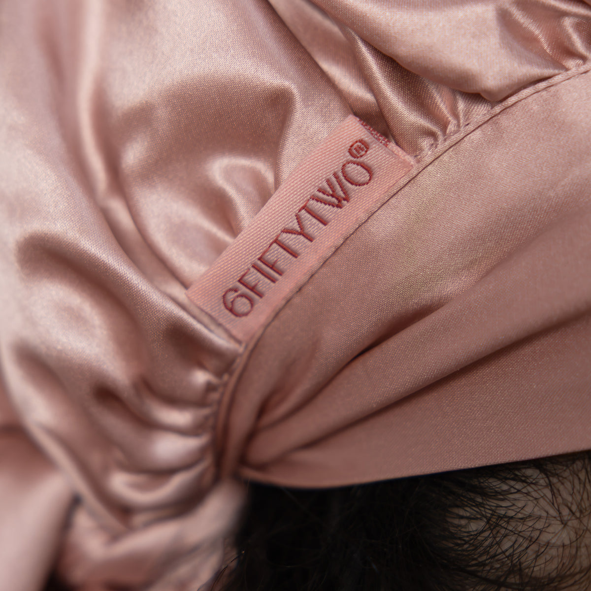 double-layer silk bonnet