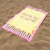 this is my season | the statement collection beach towel