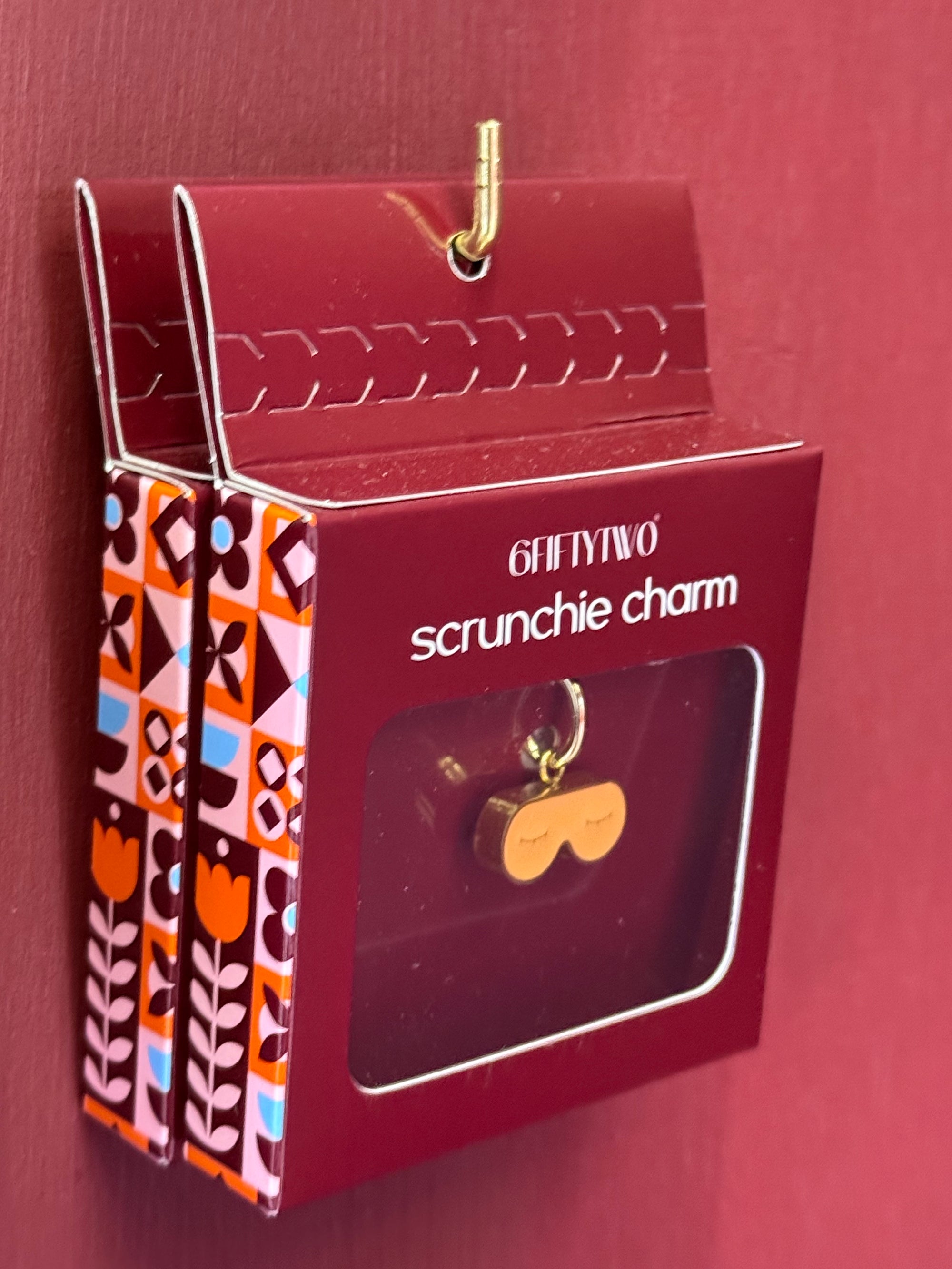 sleep mask | scrunchie charm