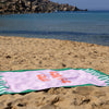 salty but cute | the statement collection beach towel