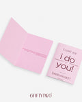 will you be my bridesmaid?