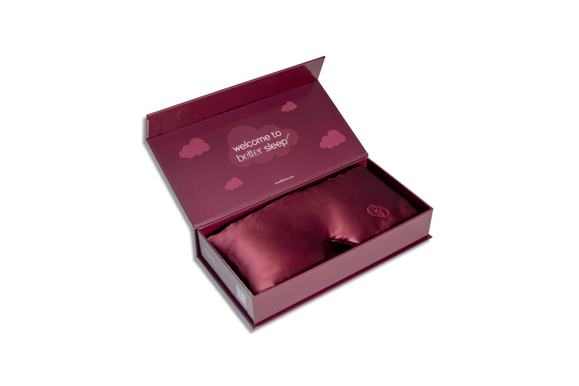 merlot | oversized sleeping mask