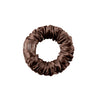 chocolate brown | mini dream silk scrunchies