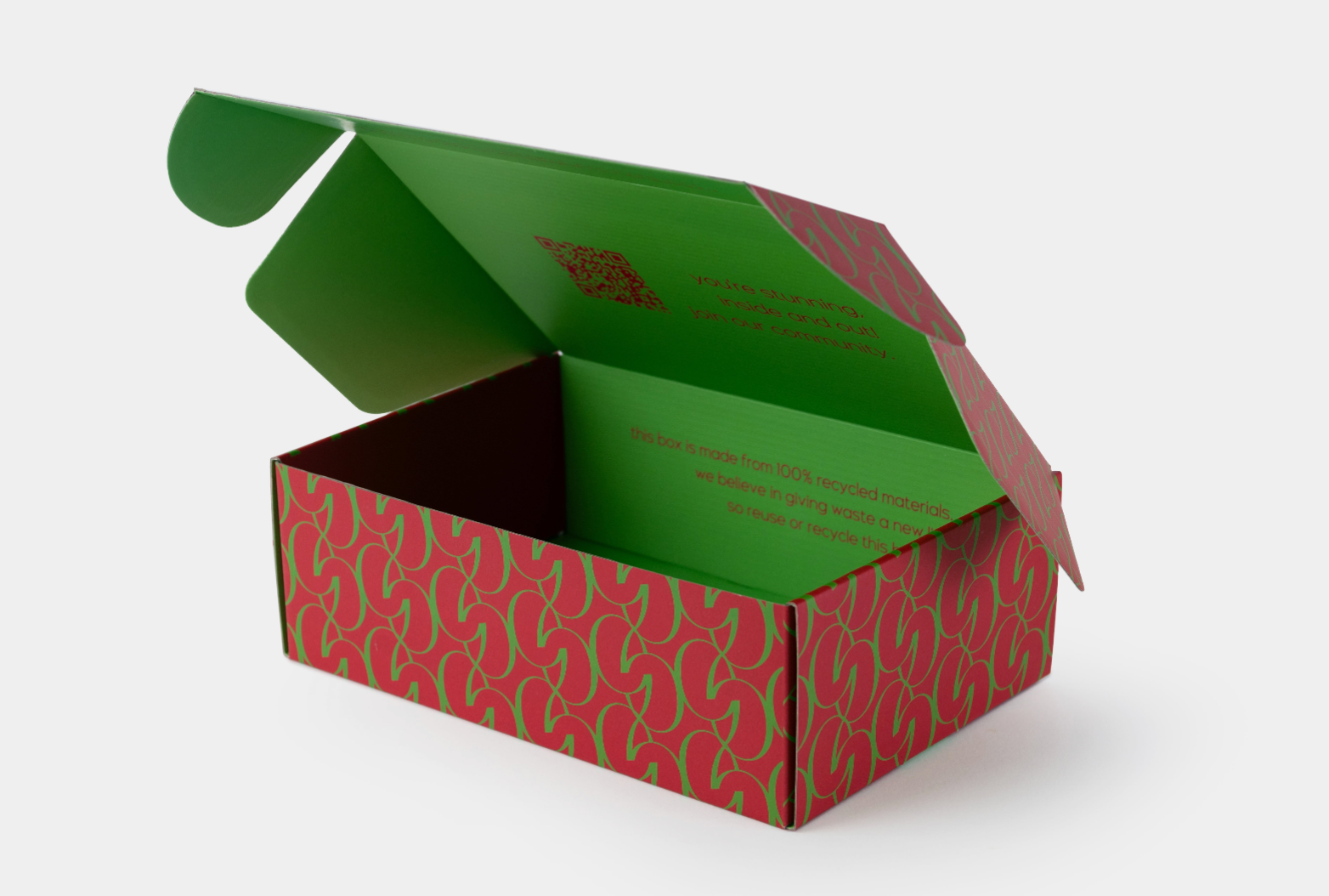 coloured box