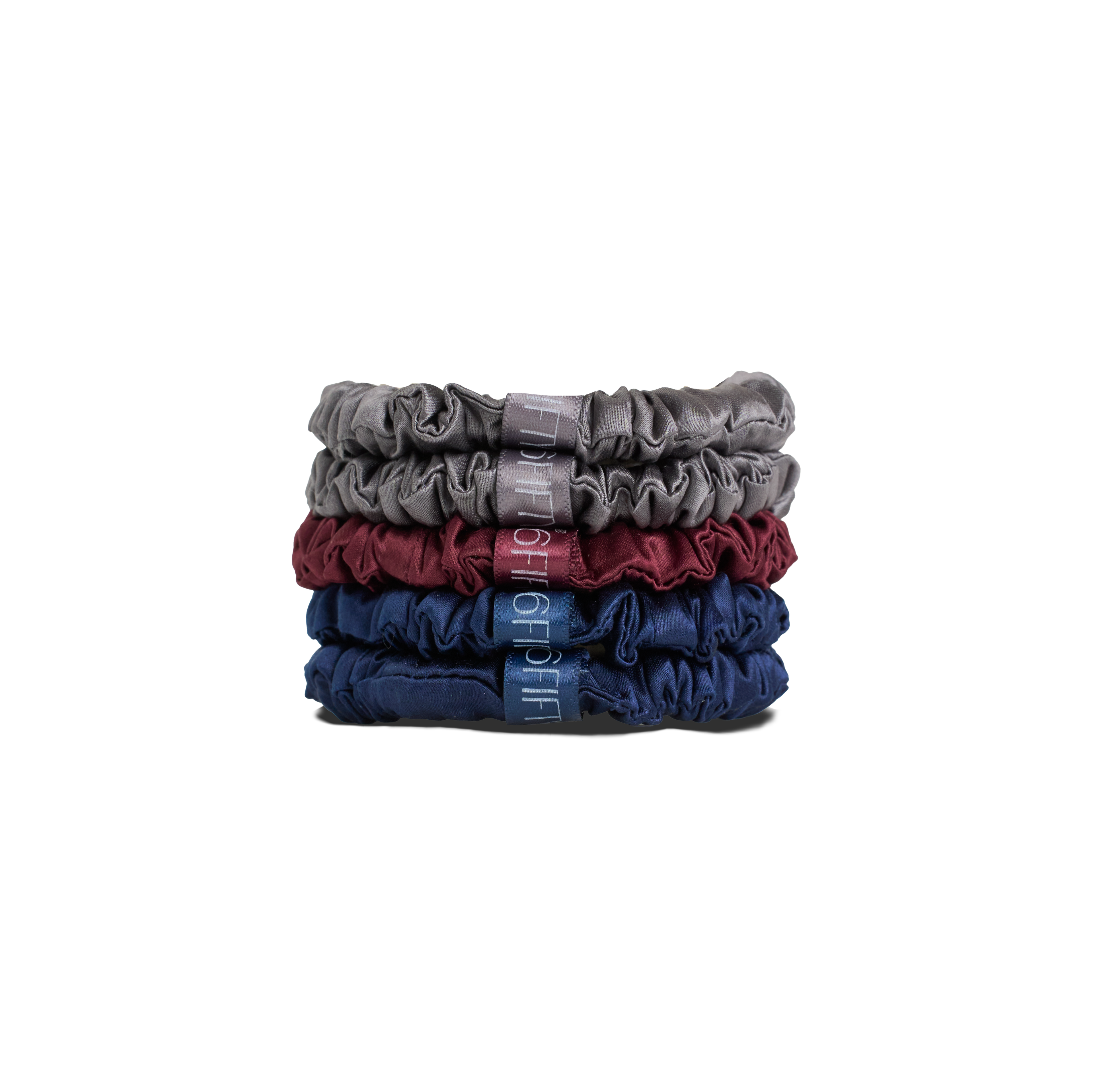 Slim Silk Scrunchies | Mix & Match x5