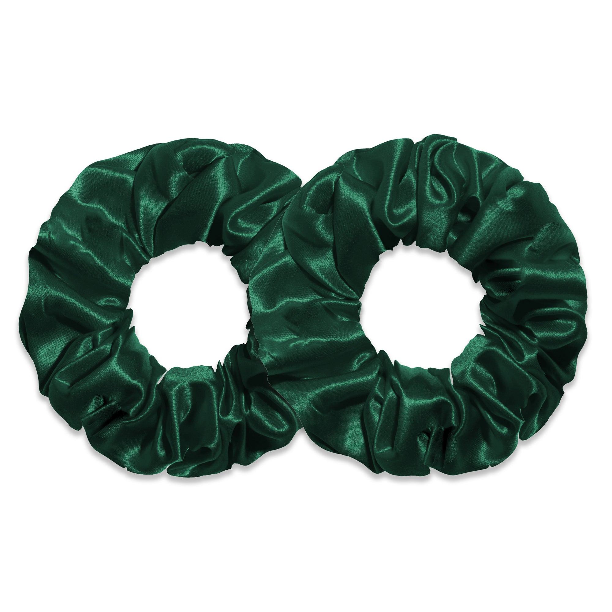 green&green | classic silk scrunchies