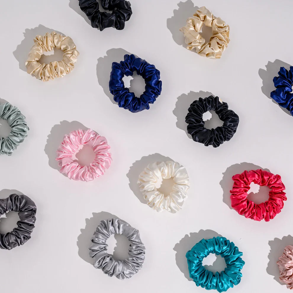 Classic Silk Scrunchies | Mix & Match x2