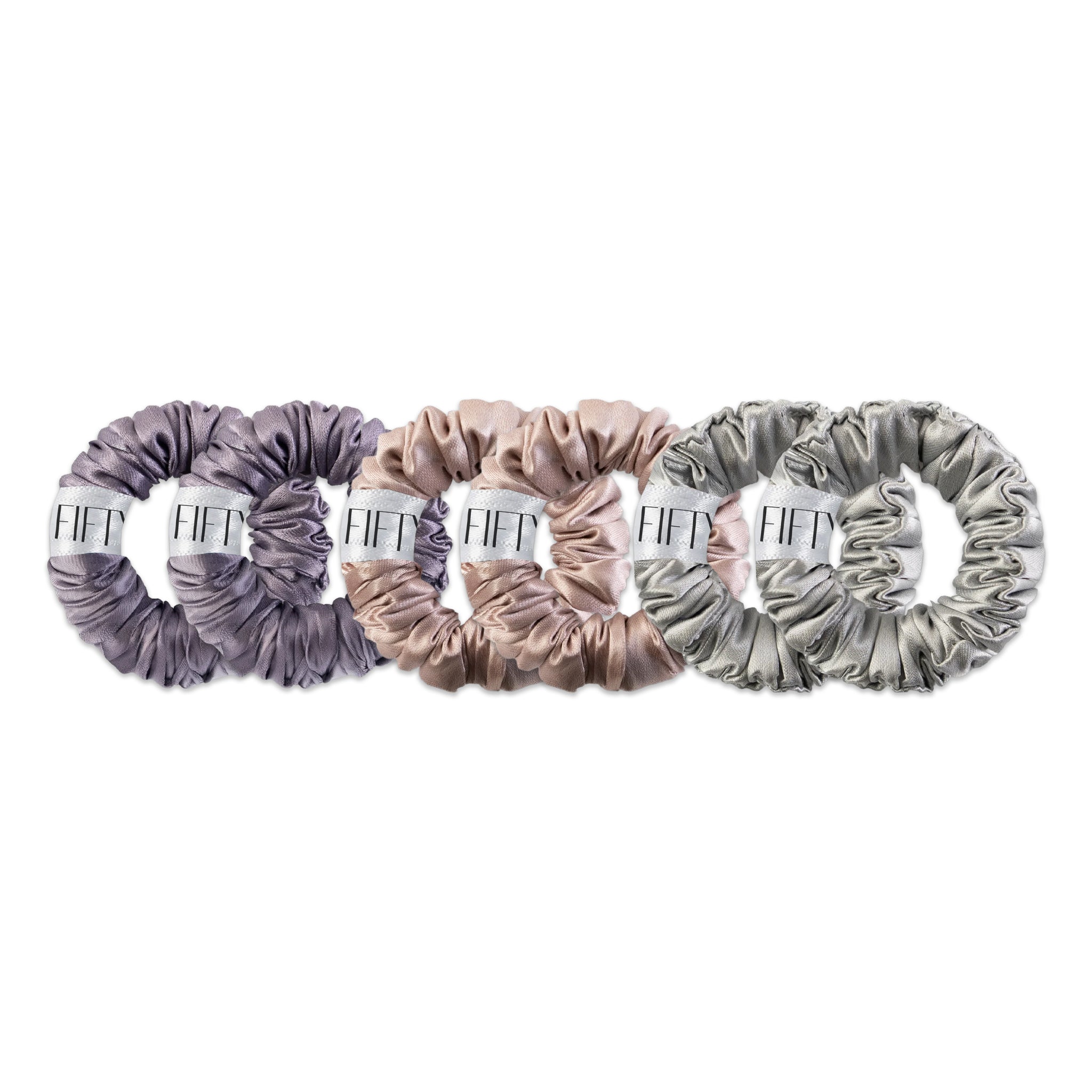Mini Silk Scrunchies