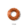 orange | mini dream silk scrunchies