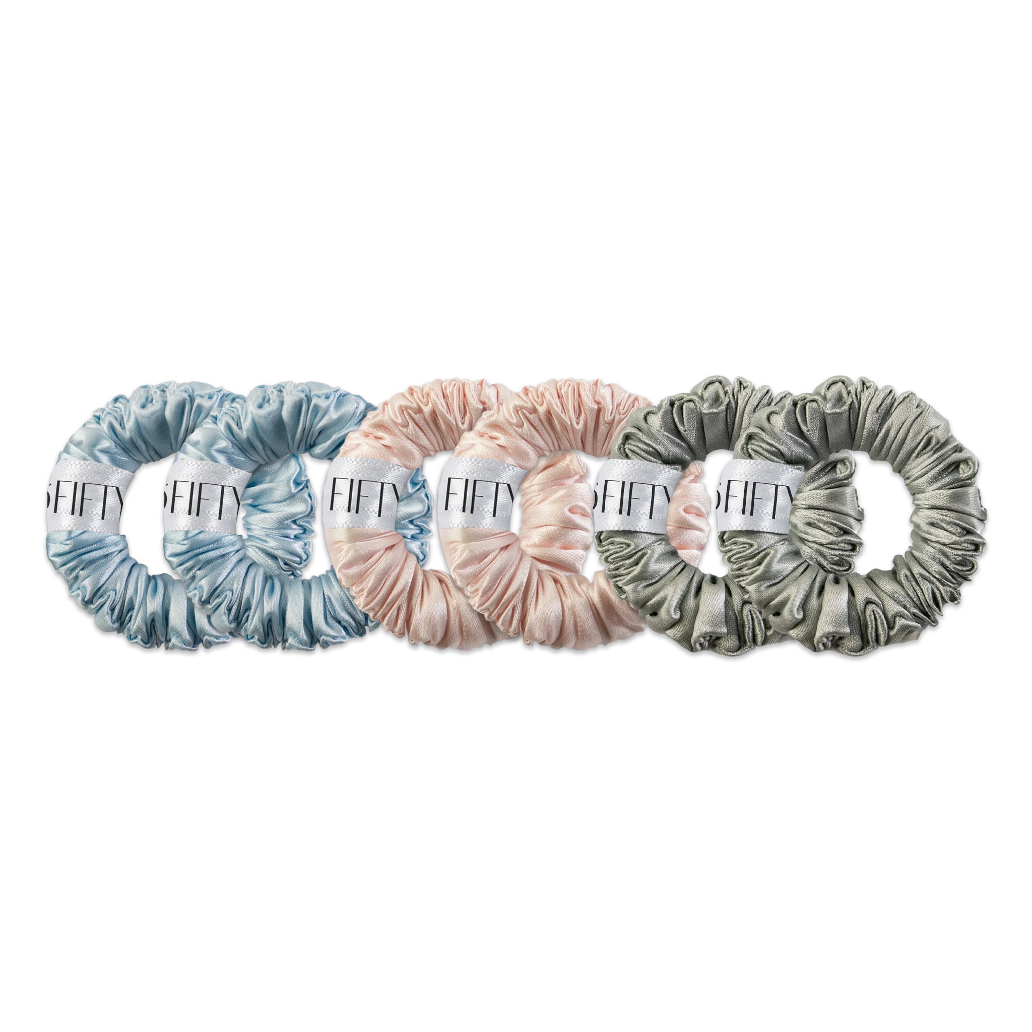 Mini Silk Scrunchies