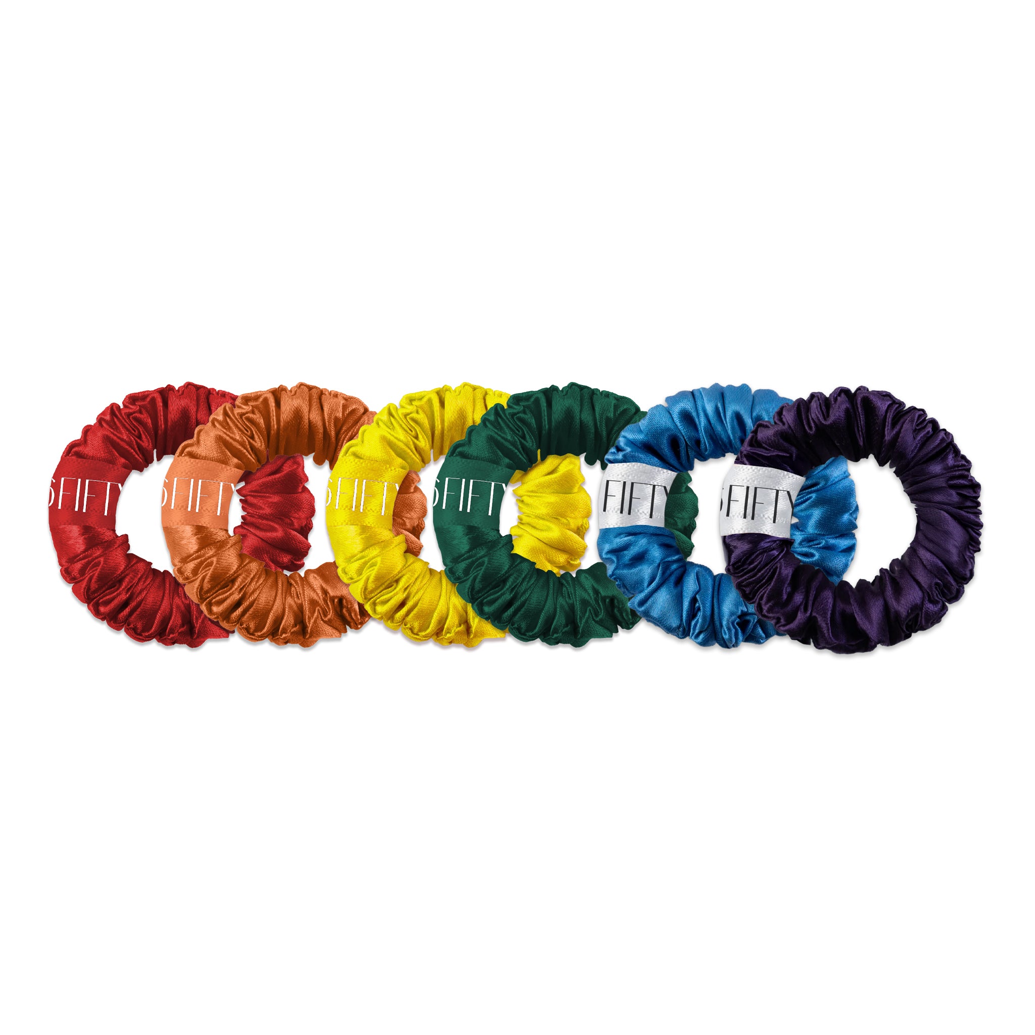 Mini Silk Scrunchies