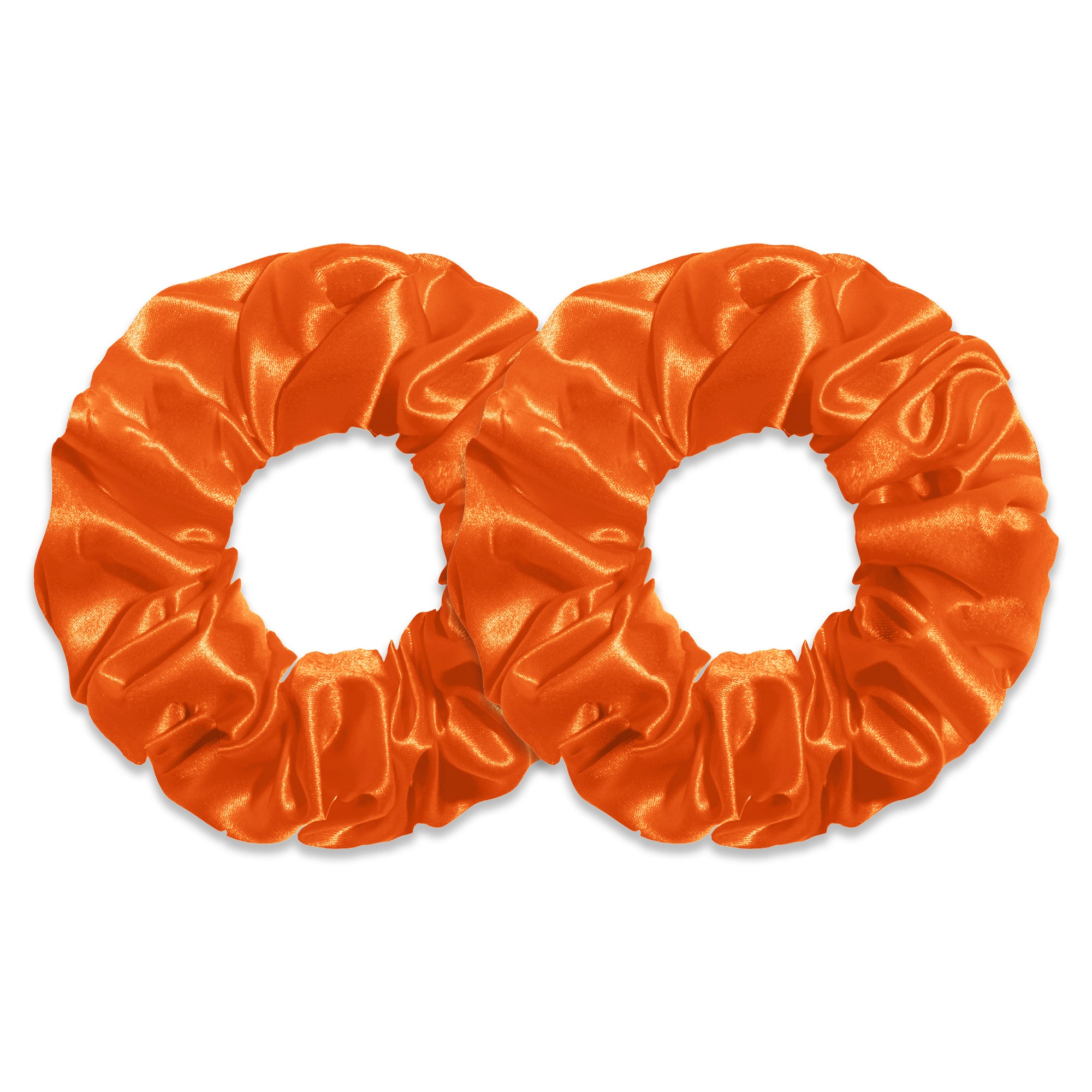 orange&orange | classic silk scrunchies