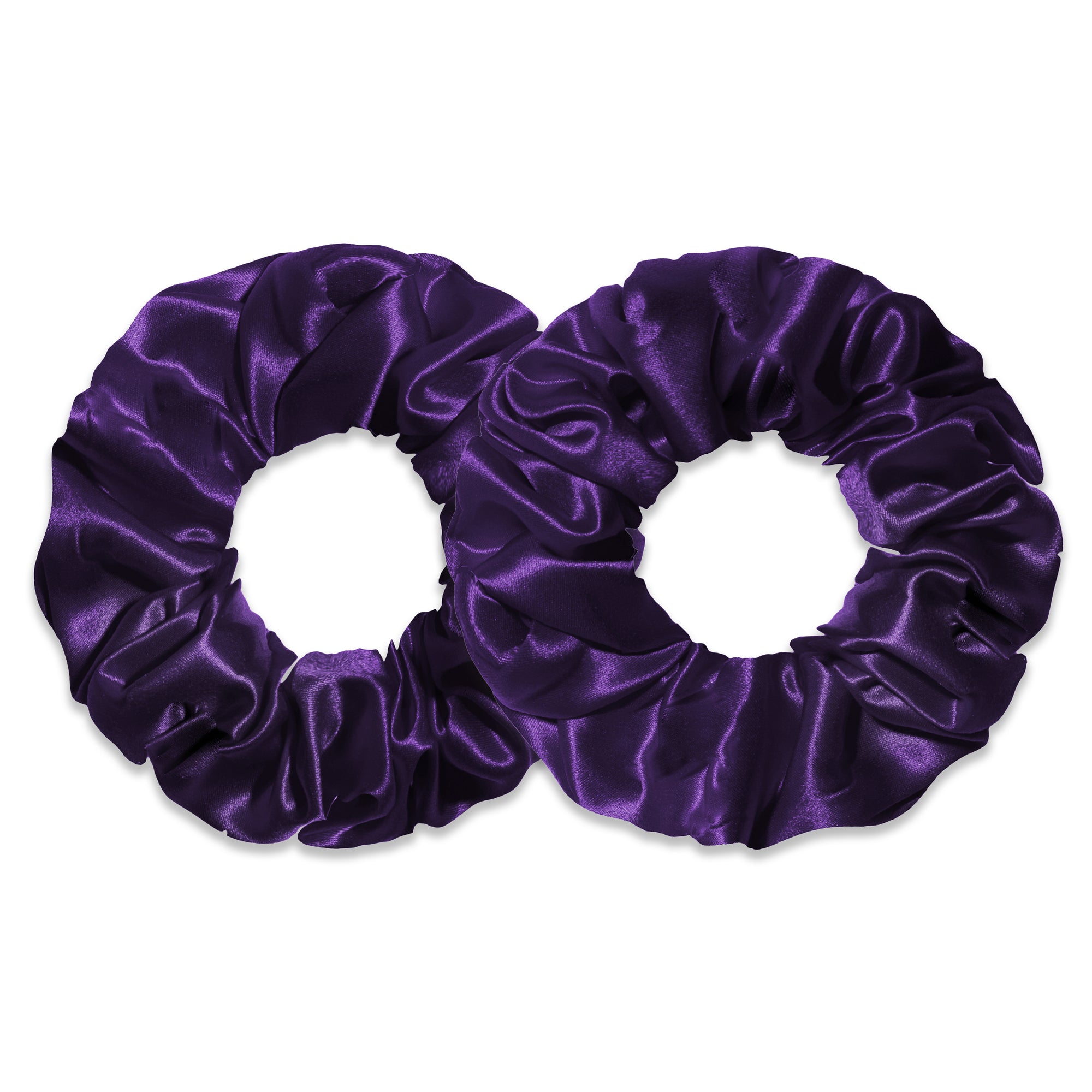 plum&plum | classic silk scrunchies